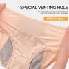 3 pièces slips menstruels étanches pantalons physiques femmes sous-vêtements période confortable slips imperméables L220801