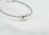 Ny 925 Sterling Silver 12 Constellation 925 Sterling Silver Star Constellation Pearl Moon Gemstone Zodiac Charm för original DIY Pandora Charm Armbandsmycken