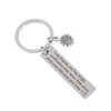 Anahtarlık PC True Friends Anahtarchain Ayçiçeği Paslanmaz Çelik Asma Dekorasyonlar Kadınlar Erkekler Sırt Çantası Kolye AccessoryKeychains