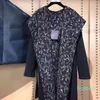 2022-Bayan Yün Karışımları Sonbahar Kış Dış Giyim Trendy Moda Klasik Harf Desen Kadın Mont Bornoz Tarzı Yüksek Kaliteli Asya Boyutu