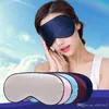 Máscara do sono de seda Sombra portátil Eyepatch Eyepatch respirável descanso de venda ocular