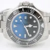 YZ Men 2023 Watch D Blue Sea-Dweller keramische bezel 44 mm roestvrij staal BLSO automatische zwarte duikershoenen horloges polshorloges 1s