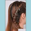 Hårklipp Barrettes smycken Nya modetillbehör Kvinnor Plaits Hairpins Girl Braids Pigtail Hairpin Wholesale 0513Wh Drop Delivery 2021