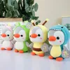 Animal Pingouin En Peluche Jouet Pingouins Cosplay Abeille Grenouille Dinosaure En Peluche Poupée En Peluche Poupées Petit Pendentif Porte-clés Cadeau