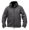 Tactical Jackets Windproof Men039s Fleece Combat Jacket Tactical Hoodies Outdoor warm cold protection windbreaker wind hooded j1383601