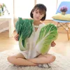 Simulación de frutas y verduras Comida Almohada en la vida real FilledPlush Sofá Dormitorio Cintura Almohada para cuchara Regalo de cumpleaños divertido J220729