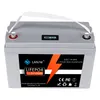 La batteria LiFePO4 12V100AH ha un display BMS integrato, che viene utilizzato per carrello da golf, carrello elevatore, inverter, camper, campeggio all'aperto ed elettrodomestici