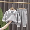 Småbarn Kid Boy Clothing Set Spring Children Tops   Pants Sport Kids Clothes Boys Tracksuit For 220507