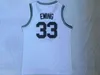 SJZL98 33 Patrick Ewing Georgetown Hoyas College Баскетбол Майки с вышивкой сшитые мужские ретро мужские трикотажные изделия