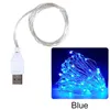 Cordes 5pcs Led Guirlandes De Fil De Cuivre Guirlande Colorée Vacances Lumière Extérieure Arbre De Noël Décoration De Fête De MariageLED