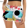 CLOOCL femmes Shorts belle polynésie Art abstrait motif 3D imprimé Shorts Fitness Streetwear mode femme plage Shorts W220616