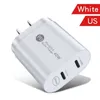 Double 2 Type C Ports PD Mobile Mobile Charge Charge Charger PD40W شحنات شحن سريعة