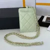 Francia Top de lujo Bolso de moda Diseñadores Cuero Mujeres hombres Titular de la tarjeta Cartera de crédito Monedero Clip de dinero Bolsos de embrague Moda para dama de oficina