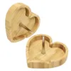 Accessori per fumatori Posacenere in legno a forma di cuore Articoli vari Casa Giardino