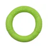 Haustierspielzeug fliegende Discs Eva Hundetraining Ring Puller Resistant Bite Float Toy Welpe Outdoor Interaktives Spiel spielen Haustiervorräte