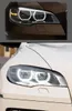 مصباح الرأس لـ BMW E71 E70 LED المصباح الأمامي 2007-2013 المصابيح الأمامية F35 X6 AFS انعطف الإشارة المصابيح الأمامية ضوء النهار أثناء النهار