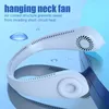 Party Favor 2022 New Hanging Neck Fan USB Charging Lazy Portable Mini Fans Sports Outdoor Couc Mother039s Day Gift7984524