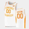 Xflsp College Custom Tennessee Volunteers Stitched College Basketball Jersey 10 John Fulkerson 32 Handje Tamba 34 Cole Morris 35 Brock Jancek21 Kent