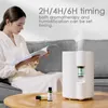 100V-240V Hushållens luftfuktare Arom Diffusor 4L Tidsinställning Essential Oil Diffuser för hemmakontorets spa-yogasprut