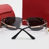 Nouveau Designer Lunettes De Soleil Sport Hommes Femmes Or Noir Foncé Sans Cadre En Métal Carré Optique Cadre Rose Gris Bleu Transparent Lentille Soleil Lunettes De Mode Carti Lunettes