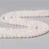 Altre vene di draghi da fuoco bianco di pietra naturale agate di perle sciolte rotonde fai -da -te 6 8 10 mm dimensioni pick per gioielli che rendono gli accessi all'ingrosso