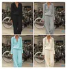 Women's Two Piece Pants Casual Tracksuit Set Women Trouser Suits 2 Sets Womens Outfits Female Festival Clothing Home Holiday Pant SuitWomen'