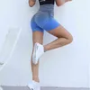 Nuove donne pantaloncini da ciclismo palestra fitness leggings pantaloni da yoga sport alta elasticità senza cuciture Panty Biker J220706