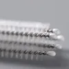 Stainless Steel Nylon Straw Cleaning Brushes Baby Bottle Clean Tools Wash Drinking Pipe Brushes Cleaner