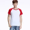 Raglan Camiseta Homens e Mulheres Personalizados Verão Modal Casual Manga Curta Camiseta Impressão Equipe Publicidade Top 220609