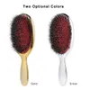 BRISTLE Brush Nylon Hairbrush Comb Women Tangle Frisörande professionella antistatiska hårkammar Styling Tool