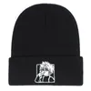 Beretten killua zoldyck winter gebreide hoed katoenen tekenfilms warme skiganie gebreide x schedels unisex mode outdoorberets beretsberets pros22