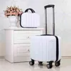 Inch Abs Cabin Luggage Kid's Rolling Set Women Travel Trolley Suitcase With Wheels Carry On Girls set J220708 J220708