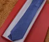 Attacher la soie à cravate de petites lettres jacquard fête des affaires du mariage de mariage de mariage avec boîte