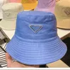 Ball Caps Designer Nylon Bucket Hat For Men and Women Fashion Ladies Mens Autumn Summer Triangle Metal Sun Hats New Spring Fisherman Drop ship IAMX