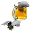 Shark Tea Infuser Силиконовые силиконовые инструменты Teas Taens Фильтр Инфузер Фильтр Пустой Сумка Листья Диффузор Свадебные Украшения Подарки