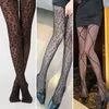 Носки чулотые сексуальные леопардовые колготки для женщин с татуировками с рисунком Hoisery Pantyhose Fashion Nylon Meshocks