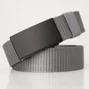 B￤ltesmode 3.5 cm duk herrb￤lte All-Match Black Alloy Automatisk sp￤nne utomhus Sports Hatbar Cuttable Casual Woven Malebelts