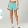 LU-40 Track That Short 5 pouces ty lâche respirant séchage rapide Fitness femmes pantalons de Yoga jupe polyvalent décontracté salle de sport 267w