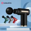 SANLEPUS Mini Massage Gun Massager For Body Neck Back Pain Gout Relief Deep Muscle Relaxation Fitness Slimming One Head 220530