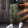 Fashion Tactical Cargo Pants Men Sport Joggers Casual Streetwear Hip Hop Slim Fit Trousers 220325