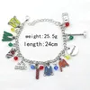 Catena a maglie Fantasy Broadway Heather Bracciale Star Gun Modello Simbolo musicale Cola Abbigliamento Love Type Braccialetti con ciondoli per uomo Donna RegaliLink Lars