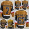 Jack Eichel Mark Stone Hockey Jersey Aangepaste Vegas Golden Knights William Karlsson Jonathan Marchessault Jonathan Quick Alex Pietrangelo Shea Theodore Nicolas Roy