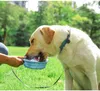 Bowls Portable Personalized Foldable Water Bowl Cat Dog Silicone Pet Bowl Inventory Wholesale 20pcs MK139