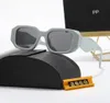 Tasarımcı Güneş Gözlüğü Klasik Gözlükler Goggle Açık Plaj Güneş Gözlükleri Erkek Kadın Mix Renk İsteğe Bağlı Üçgen İmza