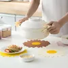 열 단열 해바라기 모양 PVC Place-Mat Coaster Bowl 매트 가구 고온 창조 테이블 매트 BBE14193