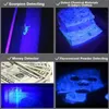 자외선 손전등 램프 51LEDS 395NM Ultra Violet Torch 개 소변 애완 동물 얼룩 및 빈대 형광 전갈을위한 검은 조명 검출기