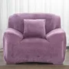 thick plush fabirc sofa cover set 1 2 3 4 seater elastic couch s for living room slip chair towel 1PC 220615