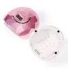 Nxy 39 Led Lamps Nail Dryer Colorful Laser Reflective Irregular Design Uv Lamp Gel Fast Drying Art Tools 220624