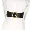 Belts Fashion Simple Drill Women's Elastic Waist Snap Buckle BeltBelts