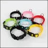 Glowing Pet Collar Rechargeable Luminous Belt S M L Xl Alway On Fast Flash Slow Accessory For Dog Cat Drop Delivery 2021 Collars Leashes S